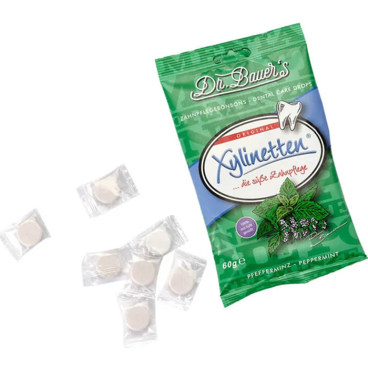 Xylinetten Pfefferminze Bonbons, 60 g