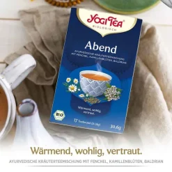 Yogi Tea Abend Tee Bio, 17X1.8 g