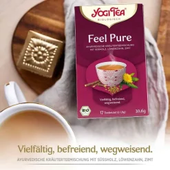 Yogi Tea Feel Pure Bio Teebeutel, 17X1.8 g
