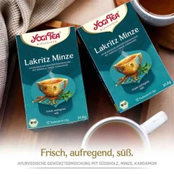 Yogi Tea Lakritz Minze Bio, 17X1.8 g