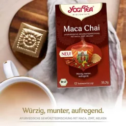 Yogi Tea Maca Chai Bio Teebeutel, 17X2.1 g