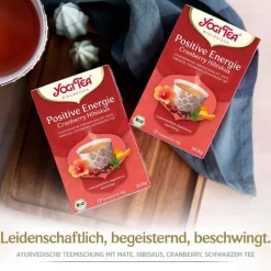 Yogi Tea Positive Energie Cranb.Hibiskus Fbeutel 1,8g, 17X1.8 g