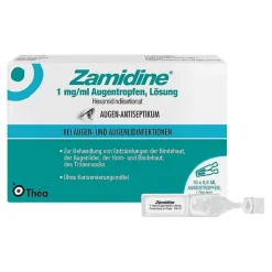 Zamidine 1 mg / ml Augentropfen Mehrdosenbehältnisse, 10X0.6 ml