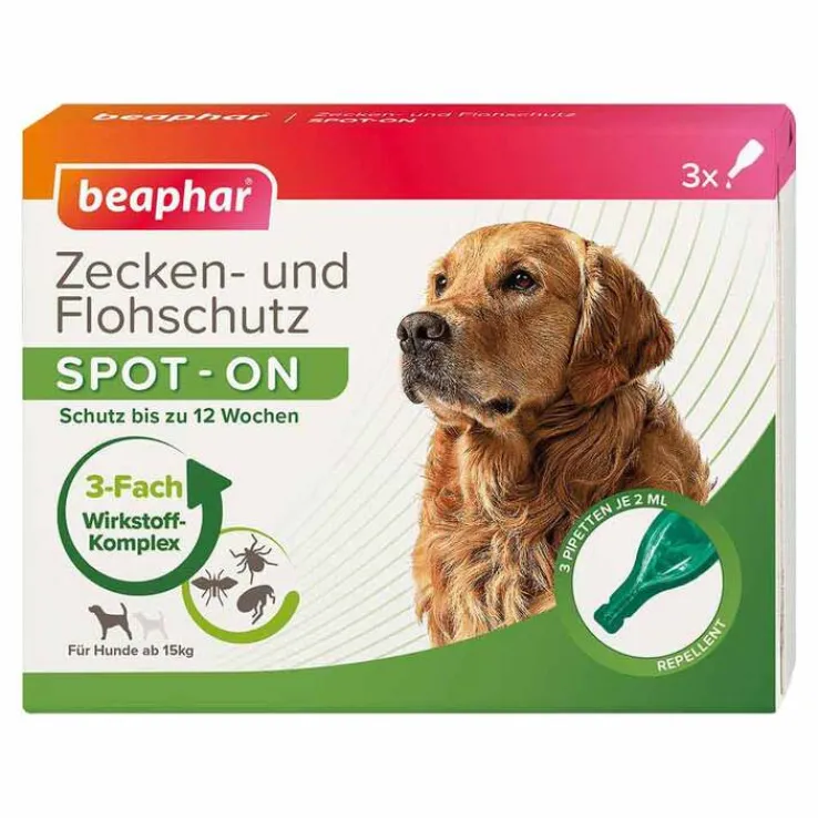 Zecken- und Flohschutz SPOT-ON für große Hunde, 6 ml