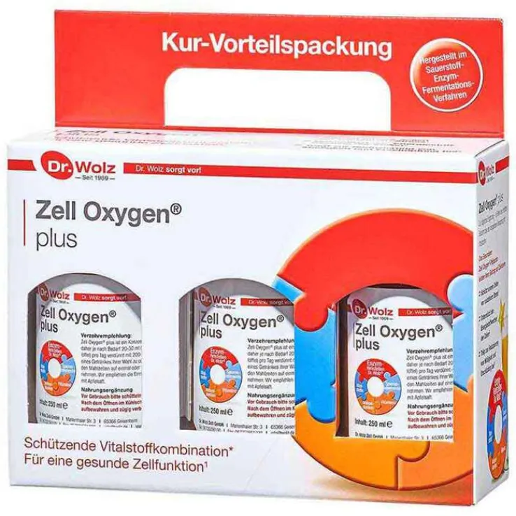 Zell Oxygen plus Kur flüssig, 3X250 ml