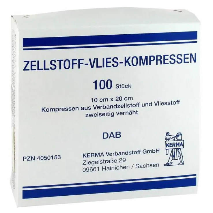 Zellstoff Vlies Kompressen 1, 100 St