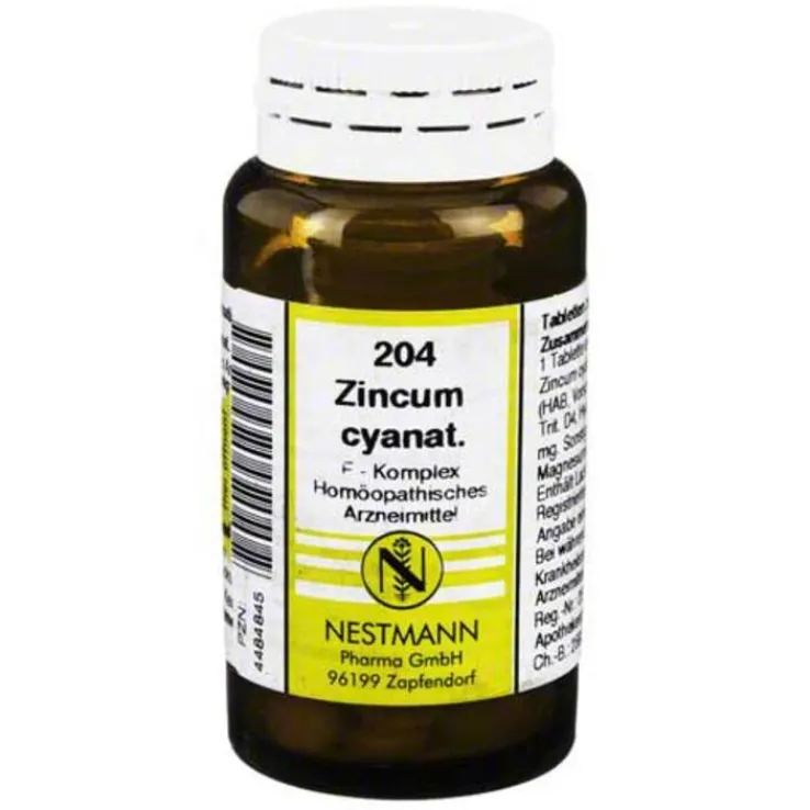 Zincum Cyanat F Komplex Nr. 204 Tabletten, 120 St