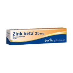Zink Beta 25 Brausetabletten, 20 St