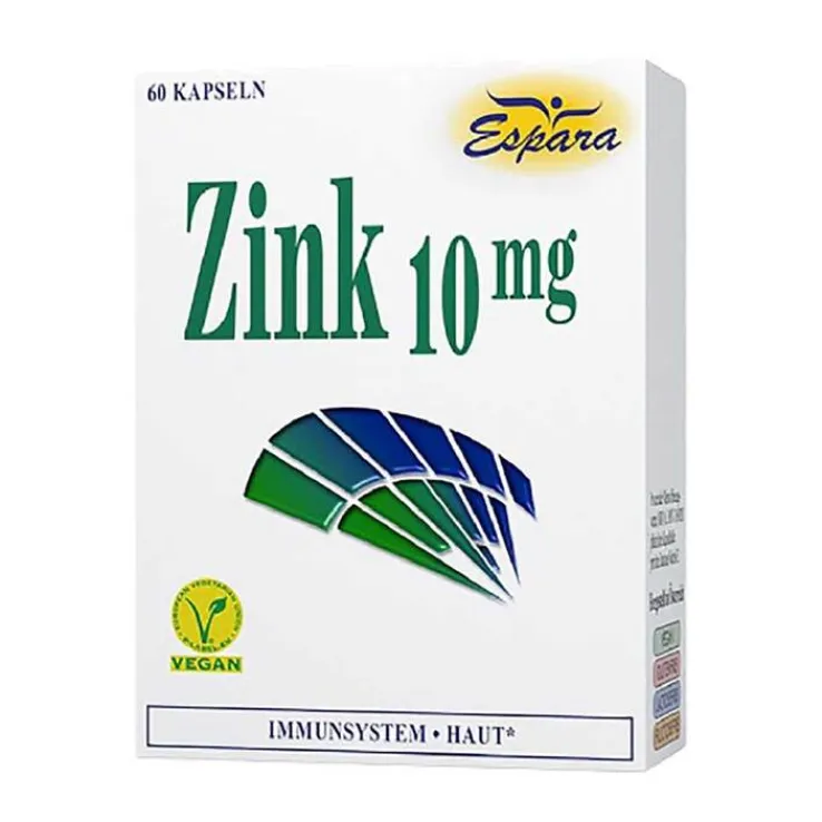 Zink 10 mg Kapseln, 60 St