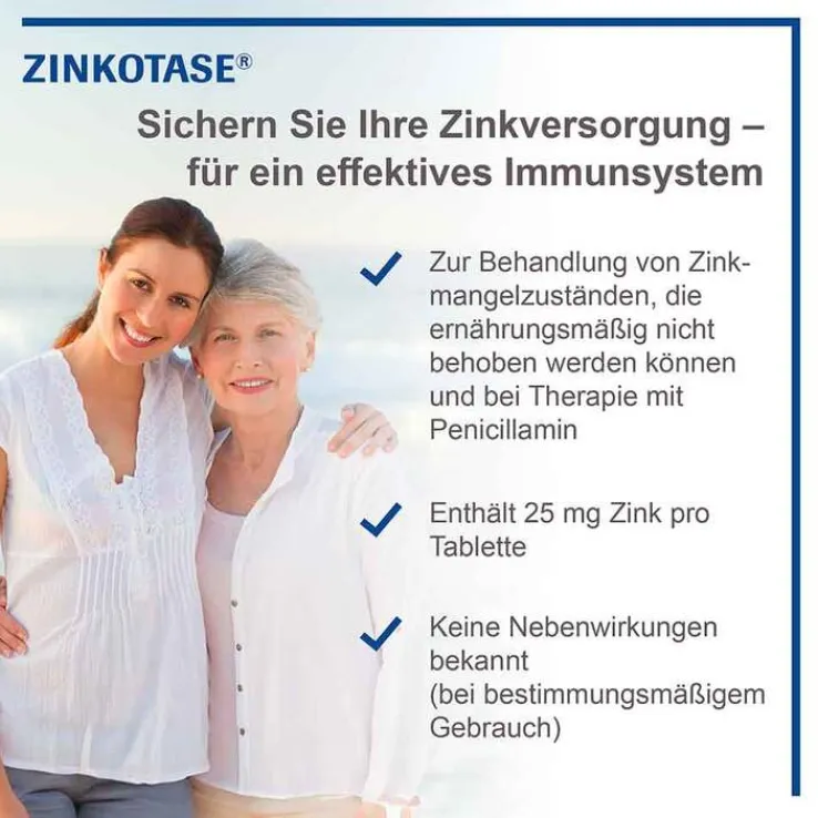 ZINKOTASE® Filmtabletten, 50 St