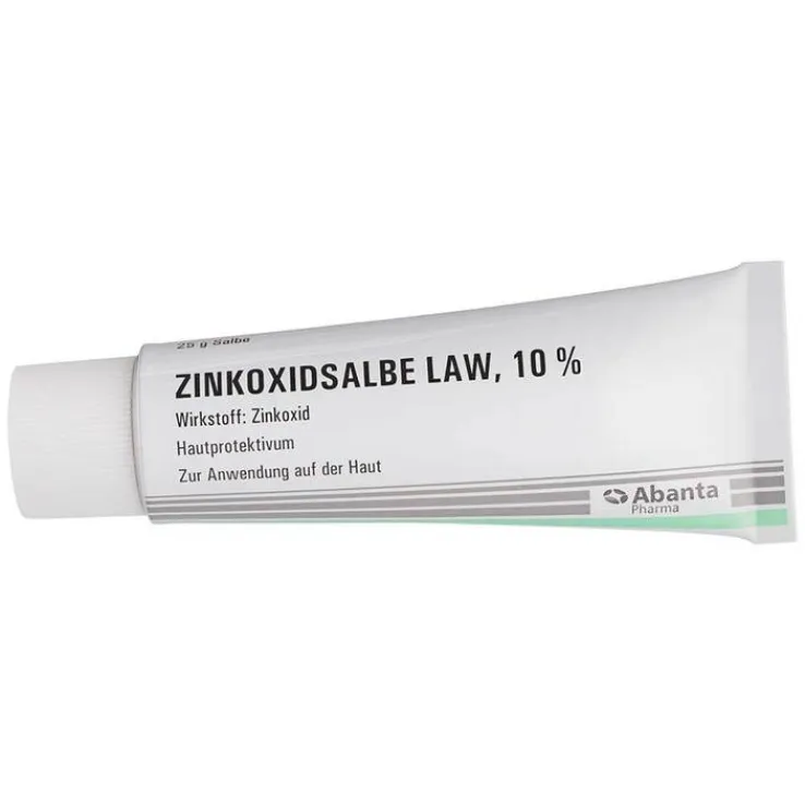 ZINKOXIDSALBE LAW, 10 %, 25 g