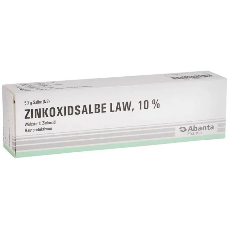 ZINKOXIDSALBE LAW, 10 %, 50 g