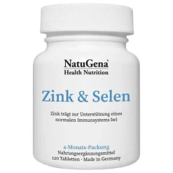 Zink & Selen Tabletten, 120 St
