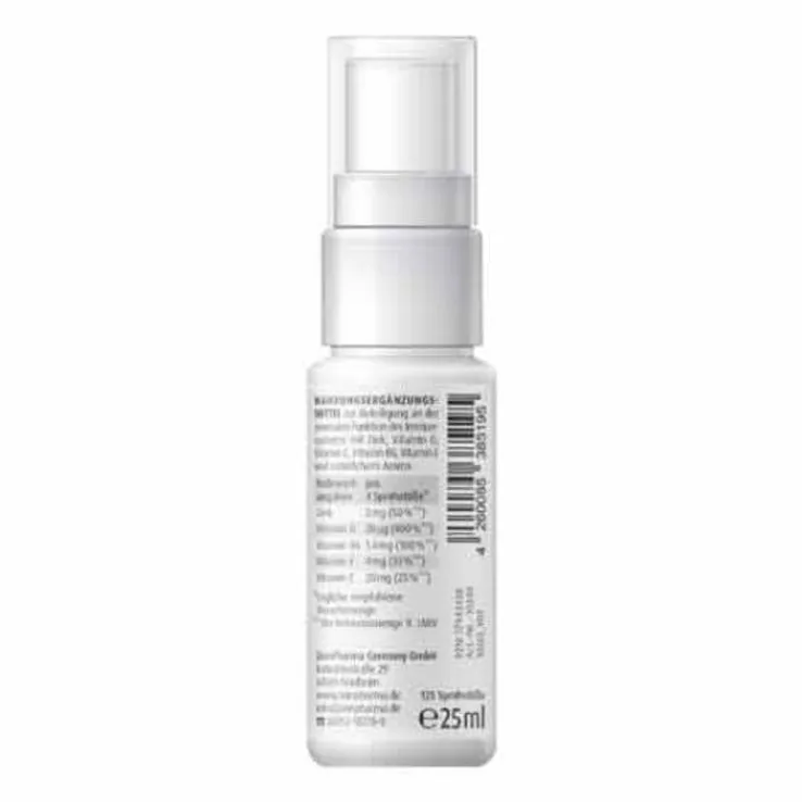 Zink + Spray 5 mg, 25 ml