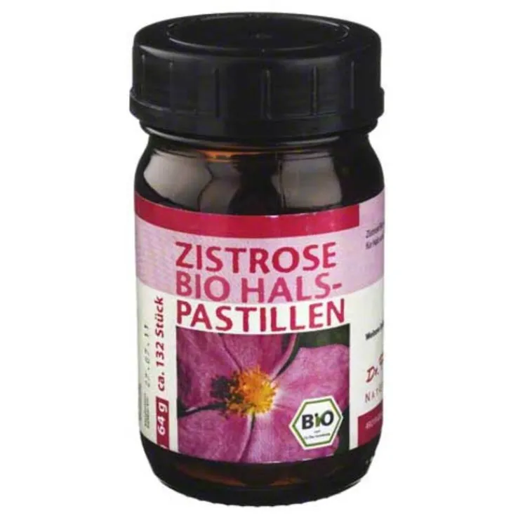 Zistrose Bio Halspastillen, 132 St